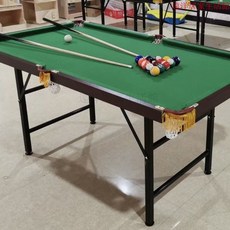 撞球桌 臺球桌 遊戲桌 檯球桌 撞球 球桌 撞球臺臺球桌可折疊派對家用大學生成人學生版兒童親子家庭親子禮物, 1個, 1.2米【摺疊收納款】（檯球大禮包）,家庭娛樂/促進親情/派對必備/遠離手機