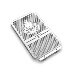 오토바이 라디에이터 가드 그릴 보호 커버 보호대, 5. silver C