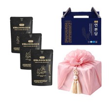 연본당 수제 쌍화&도라지&갈근차 크리스탈보자기+노리개 선물포장 색상 랜덤발송, 1개, 12개입, 80ml