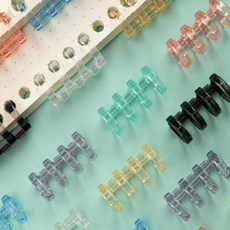 루즈리프 제본링 바인더 고리 노트 리필 속지 정리 문서 철 사무용 학생용, 1개, 상세페이지 참조