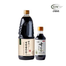 [신앙촌] 본사직영 양조 생명물간장 1.8L+양조 국간장 500mL, 1개, 2.3L