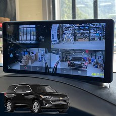 트래버스 블랙박스4채널 터치형 호환 호크W(호환 상품), 1개, 64GB