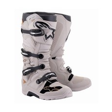 Alpinestars 남성용 Tech 7 Enduro Drystar 방수 모토크로스 부츠 향상된 편안함 CE 인증 내구성 5 그레이 샌드
