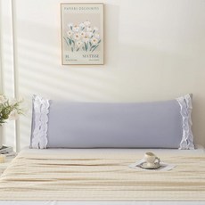 Herside 세이지 그린 베개 커버 퀸 사이즈 2팩 러플 베개 커버 50.8cm x 76.2cm20 x 30인치 시크 보헤미안 표준 베개 커버 프렌치 컨트리 빈티지 러플