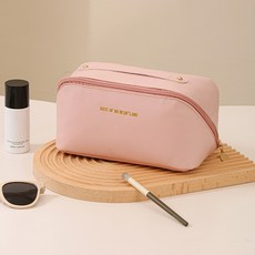 밀크린 수납력짱짱 여행용 파우치 대용량 화장품 메이크업 수납 대형