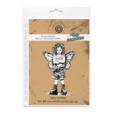 Cosmic Shimmer AND &y Skinner & Katy Sue의 Princess Attitude 프리컷 고무 스탬프 세트. 117x73mm 단어 90x9mm 및 3