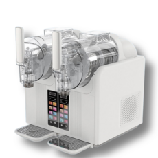 폴라크림 업소용 소프트아이스크림 메이커 슬러시 기계 가정용, BST-B4(화이트 디스플레이 듀얼-4L)