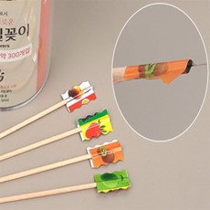 웅스토어 원형케이스과일꽂이 베이커리데코레이션픽