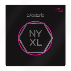 D'Addario 電吉他套弦 NYXL0942 (09-42) Nickel Wound 弦 原廠公司貨, 1個