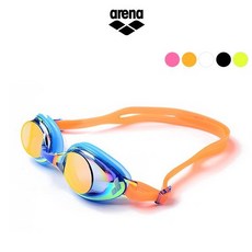 매장 정품 아레나 수경 공용 연습용 미러 AVAAG47 물안경, 000, PNK, 1개