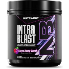 NutraBio Intra Blast Bcaa Powder Amino Acid Supplement Electrolyte & Hydration Blend Intra Pre, 716g