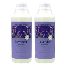 더허브스토리 버블바스 라벤더, 2개, 1L