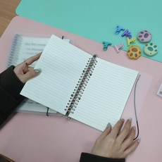 반투명 바인더노트 라인 속지 B5 교체내지형