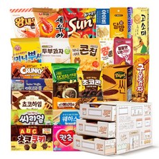 스낵24 3단 스낵다방 홈카페 간식서랍 과자선물세트, 1세트