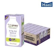 (상하목장)상하목장 유기농우유, 125ml, 24팩