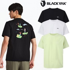 [블랙야크] 25년SS 남여공용 하절기 공용 백패킹 그래픽 반팔티 1BYRTMU917