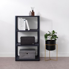 CASAMARU Lian 寬型層架, 深灰色, 4層