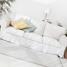 보온매트 체크꽃 130X200 낙상방지 주방매트