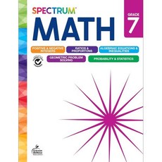 Spectrum Math Workbook Grade 7