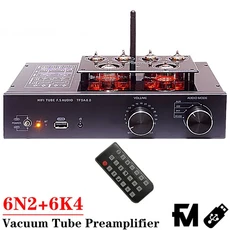 6922 라인 튜브 프리앰프 블루투스 5.2 6N23 6K43 HIFI 비닐 턴테이블 앰프 UBS 뮤직, 상세페이지 참조