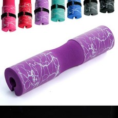 중량 바벨 세트 홈트 헬스기구 어깨 패드 체육관 피트니스 두꺼운 미끄럼 방지 역도 스쿼트 강도 운동 덤벨 목 지원 보호, 3)Purple, 1개