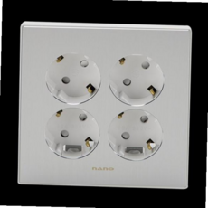 아트2) 4구(화이트) 매입콘센트(AL 59000EA 1EA, 본상품