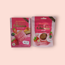 롯데 프리미엄 가나 랑드샤 치즈 베리 91g 쿠키베리 67g 각 1개씩 총2개, 2세트, 158g