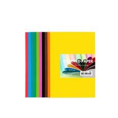 star starred 양면 색이 서로 다른 두꺼운(180g) 10컬러 색지(10 COLORED PAPER), A5 100매