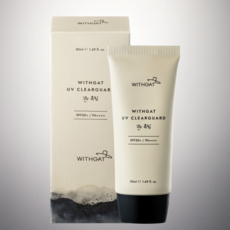 [1+1] 백탁없는 데일리 선크림 SPF 50+ PA++++ 이지워셔블 위드갓, 2개, 50ml