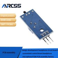 디자인 개발 헤드폰 회로 기판 맞춤형 제어 보드 헤드폰 마이크 PCBA PCB 조립 공장, 1개