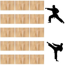 15pcs Taekwondo Karate Breaking Boards Breakable Karate Thin Wooden Boards for Breaking Martial A, 15pcs Taekwondo Karate Breakin