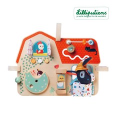 Lilliputiens 動物農場 嬰兒床玩具, 1個