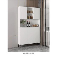 슬림 수납장 캐비닛 20cm 선반 폭좁은 서랍장 틈새장 다용도 주방 이동식 슬라이딩 철제, 90 x 20x200