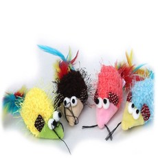 에이로샵 소리 쥐돌이 고양이장난감쥐인형