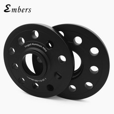 허브스페이스 휠 폭스 바겐 아우디 PCD 5x100 5x112 CB 57.1mm 림 타이어 스페이서 Widener 단조 알루미늄 2 개 듀얼 용 어댑터, [03] 2PC 15mm