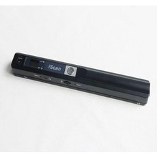A4 휴대용 스캐너 휴대용SD마이크로카드 스캔 문서 영수증, 블루, 기본 색상