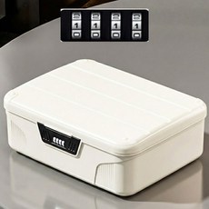 라워스 철벽보안 가정용 비밀번호 금고, 아이보리 중형