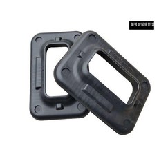 스텝박스 발바꾸기 운동 발판 지지대 홈트 헬스 블랙만, 브라운블랙 72cm 받침대 1쌍