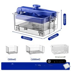 cha 그릭케이크 메이커 요거트메이커 유청분리기, 1개, 1.5kg 1000ml 2단계 1개