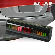 비즈카 후방감지기 자동차 안전용품 차량 꾸미기, 블랙, 1개