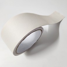 오베이요 가죽 리폼 테이프 소파 보수 스티커, 화이트