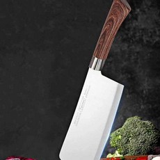 중 식도 중식칼 고기칼 큰칼 주방칼 사각 칼mi-5+7Loi