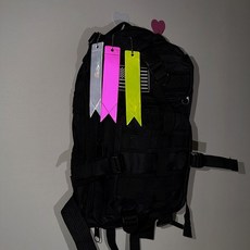 산악회 표식 등산 반사띠 가방걸이 야간 이동 산책 표시 안전 배달 자전거, 핑크 1P