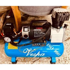 附發票Vespa威世牌 直流DC車用12V 24V油式空壓機, 1個, 24V威世牌8L油式空壓機,寄送-附實體發票(可開統編), N/A