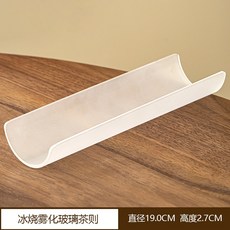 日式茶道 冰燒霧化玻璃茶則, 1個