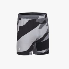 스파이더 본사 공용 트레이닝 밀리터리 패턴 저지 반바지 SPHMCNTR201UBLK