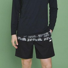 人字紋男式防曬褲泳裝板短褲沙灘裝短褲下裝度假裝 AD208M