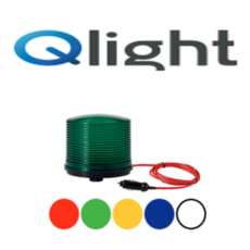 Q-light(큐라이트) S 125SM DC(24V 12V), 적(RED), DC.12V, 1개