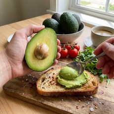 특상품 선별 비비마켓 프리미엄 아보카도 신선 수입과일, 5개, 중대과 180g내외