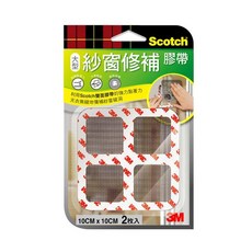 Scotch 紗窗修補膠帶，可剪裁, 1個